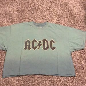 AC/DC Crop Top